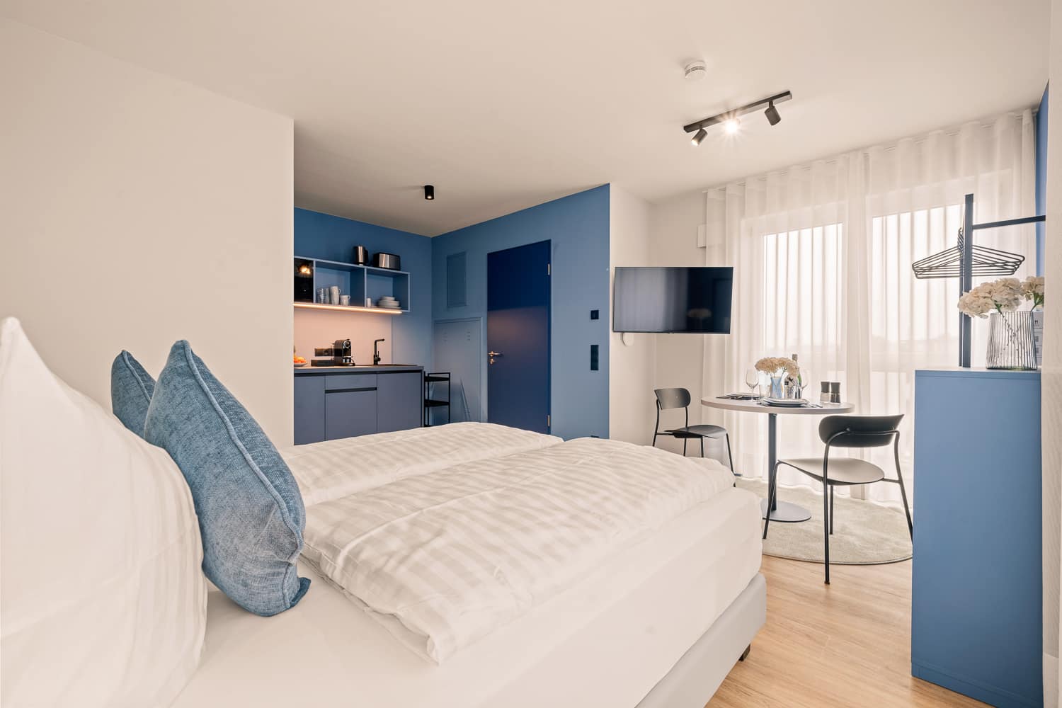 Helles Studio-Apartment im Motel 42